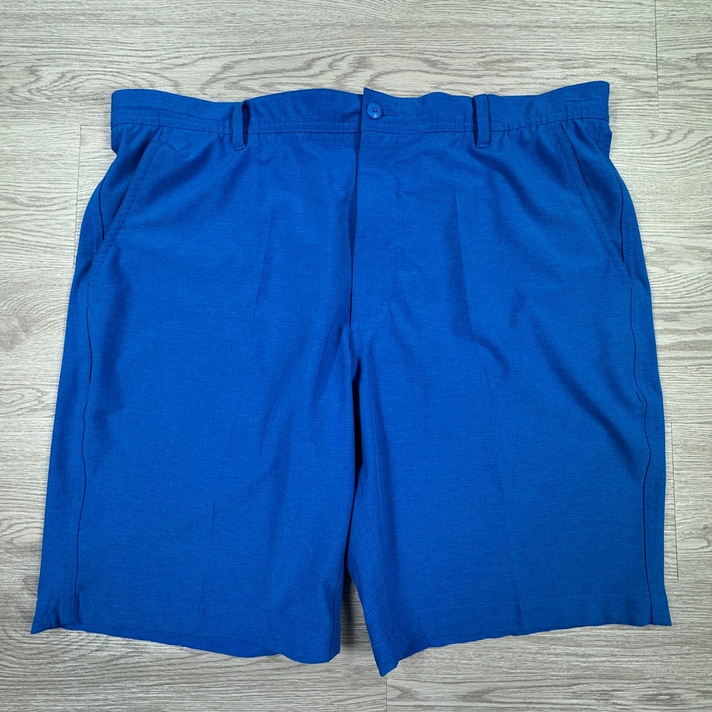 FootJoy Men's Golf Shorts Performance Blue W40 Flat Front Stretch‎ Lightweight